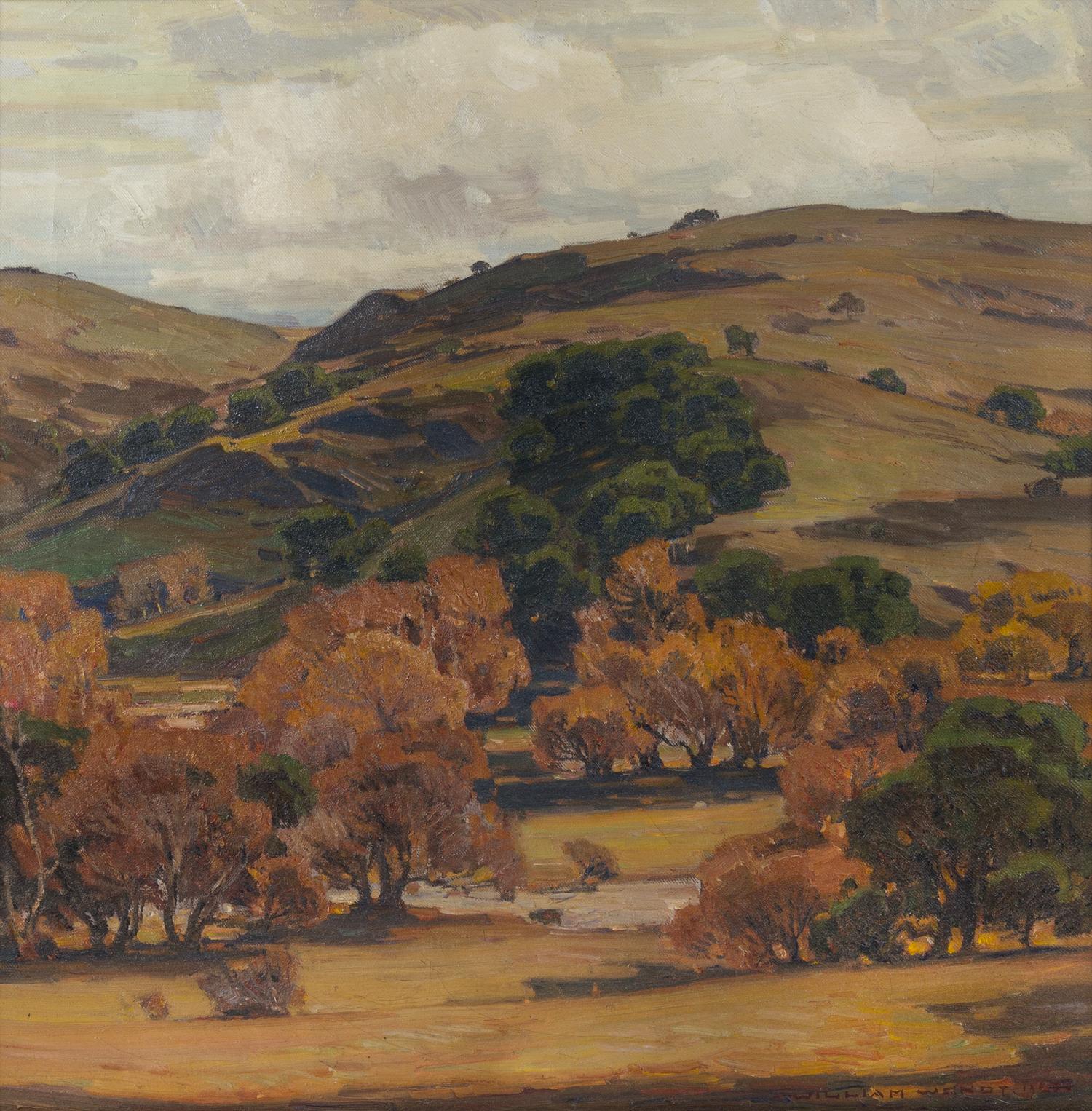William Wendt, (American, 1865-1946), California Brown Hill Scene, 1922