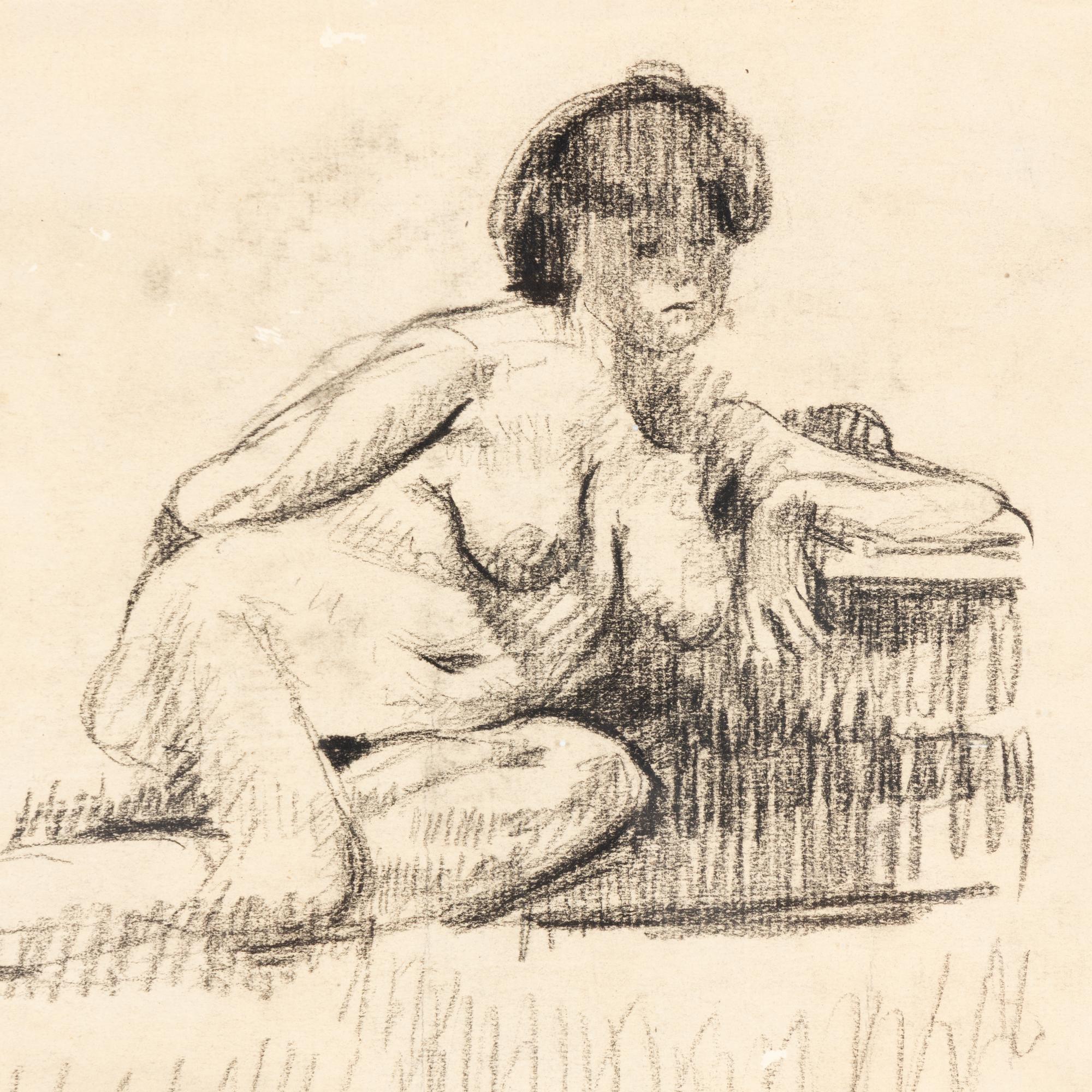 Henri Matisse (French, 1869-1954) — Nu Accoudé