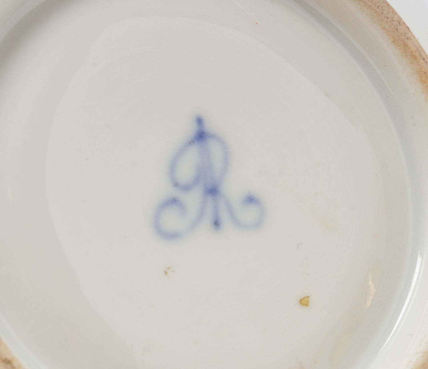 A German Porcelain Partial Dessert Service