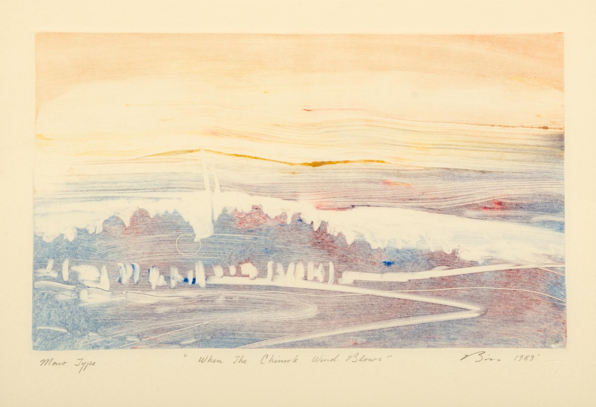 Earl Biss 11 x 16 inches — (American, 1947-1998)