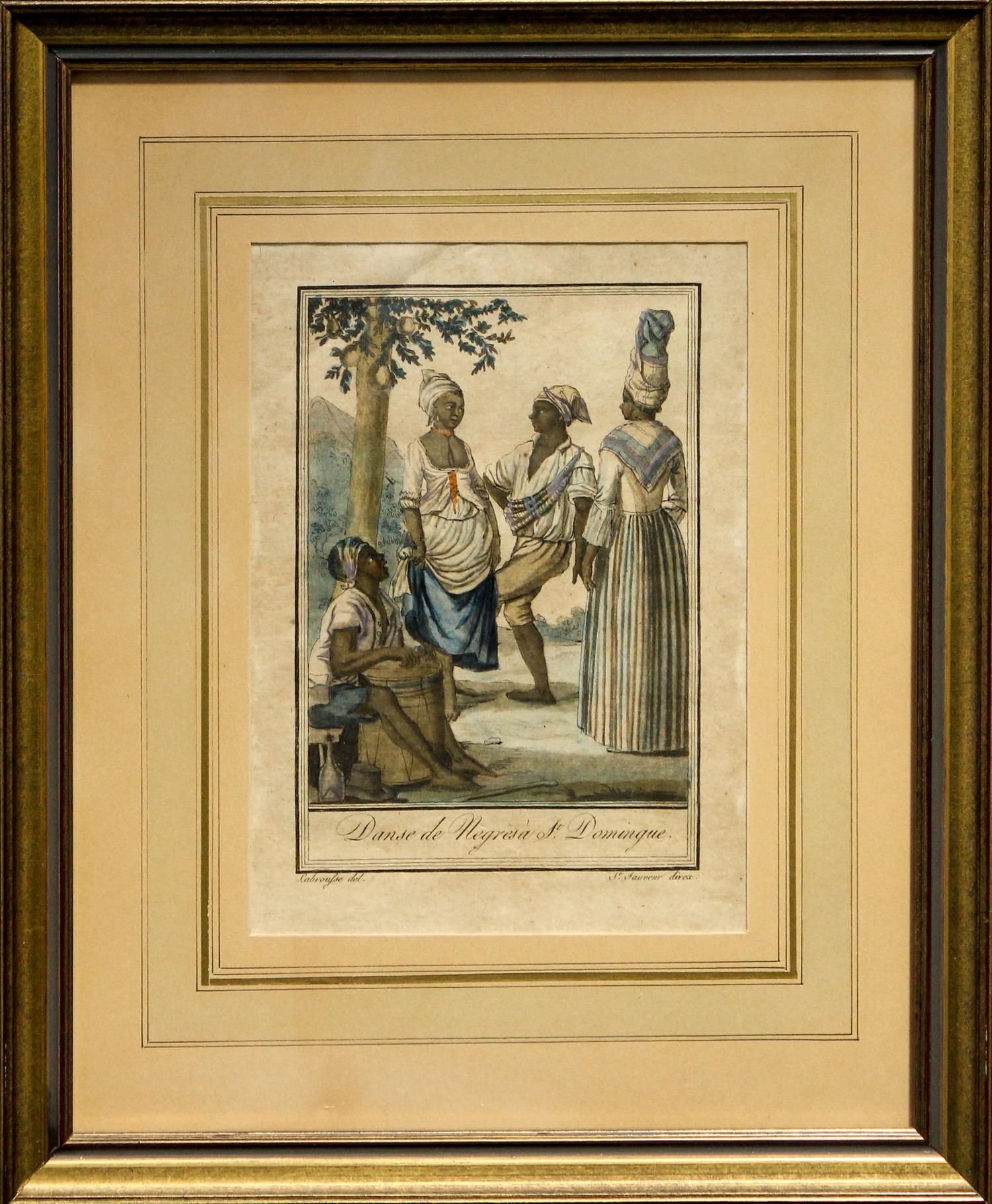 A Framed Bookplate Engraving Framed: 13 x 10 1/2 inches.