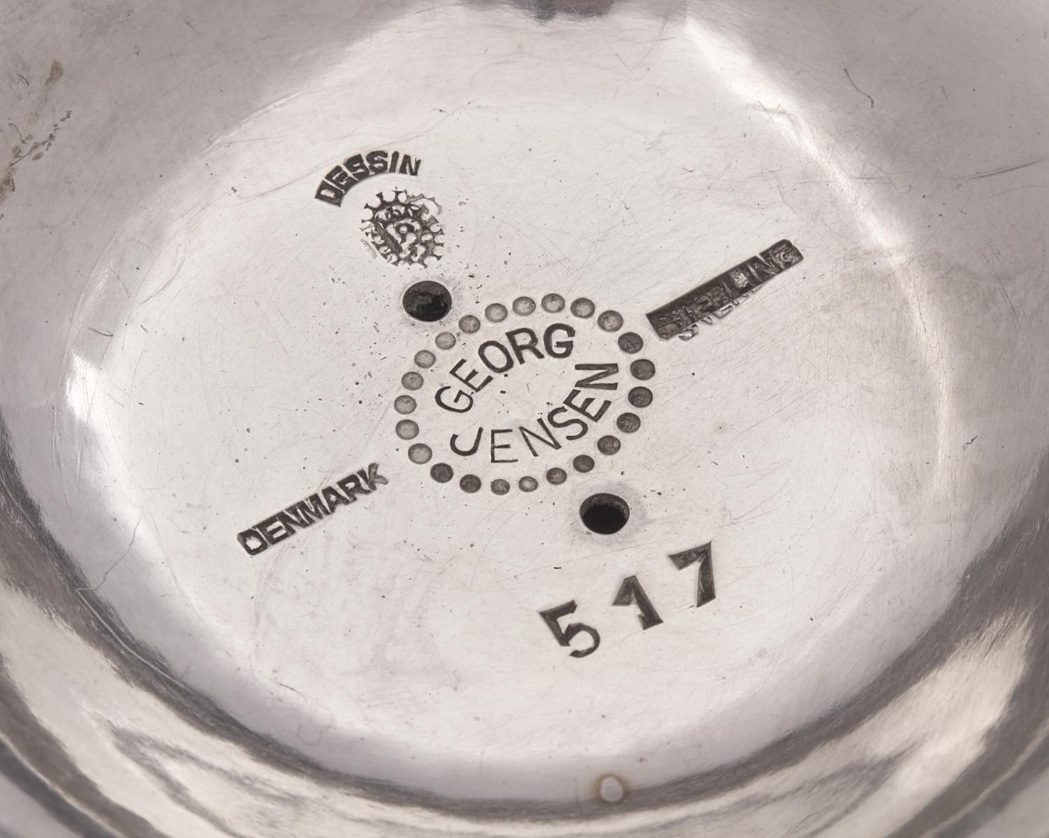 A Johan Rohde Designed Georg Jensen Silver Centerpiece Bowl