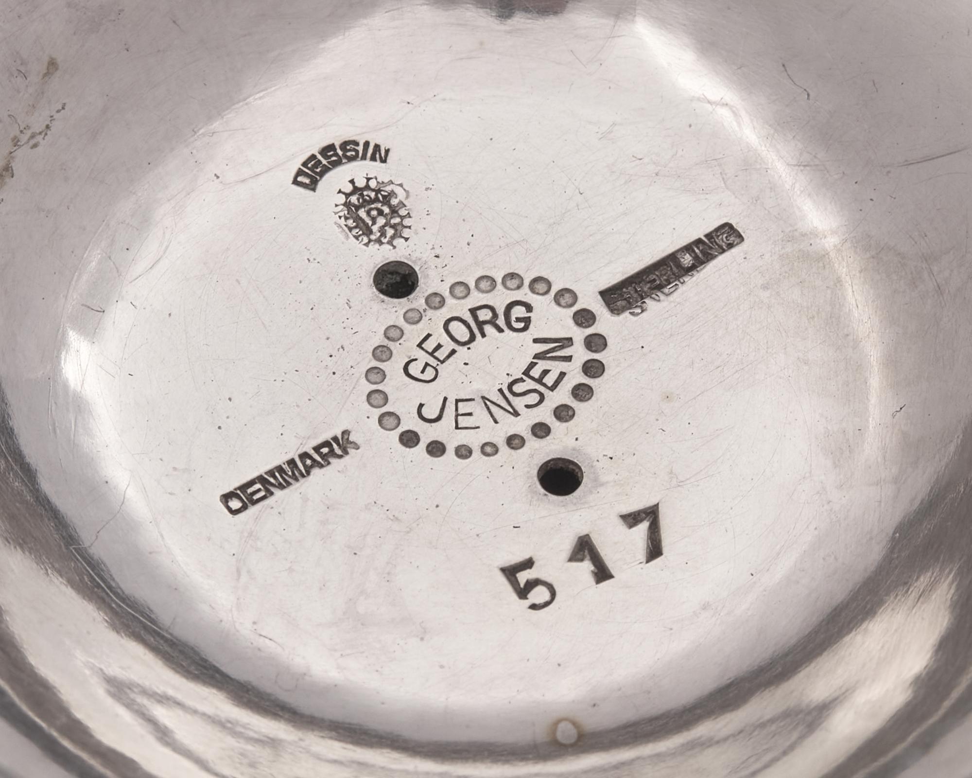 A Johan Rohde Designed Georg Jensen Silver Centerpiece Bowl