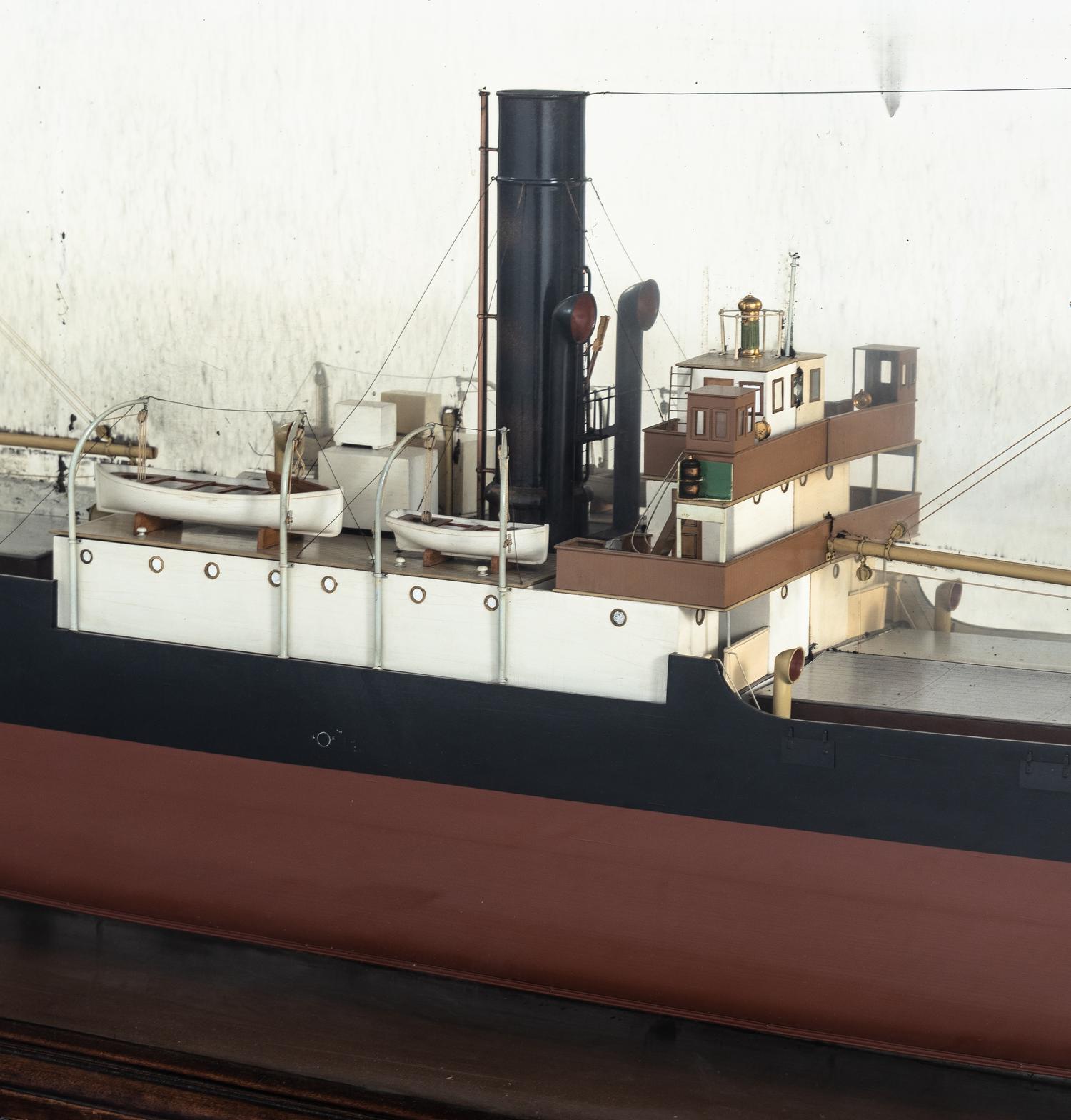 A Nautical Half Hull Model