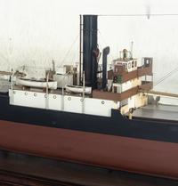 A Nautical Half Hull Model