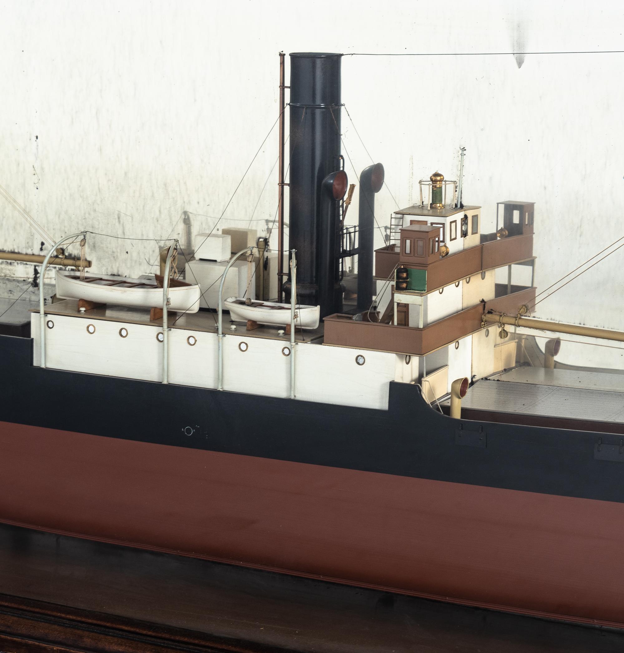 A Nautical Half Hull Model