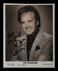 (Celebrity) A group of 10 autographed photos of musical stars, comprising:
