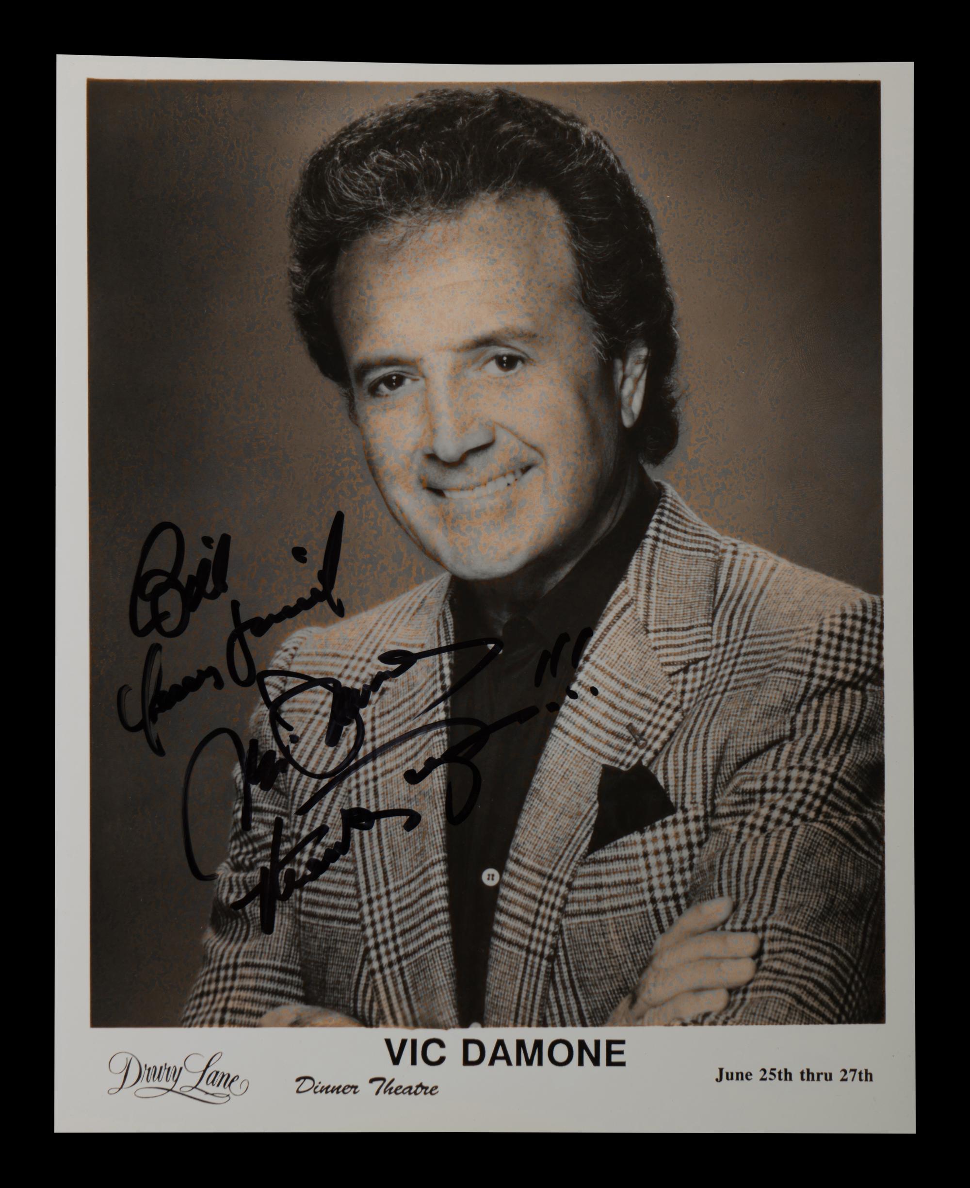 (Celebrity) A group of 10 autographed photos of musical stars, comprising: