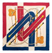 Three Hermès 90cm Silk Scarves
