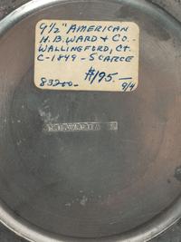 A Collection of American Pewter Table Articles