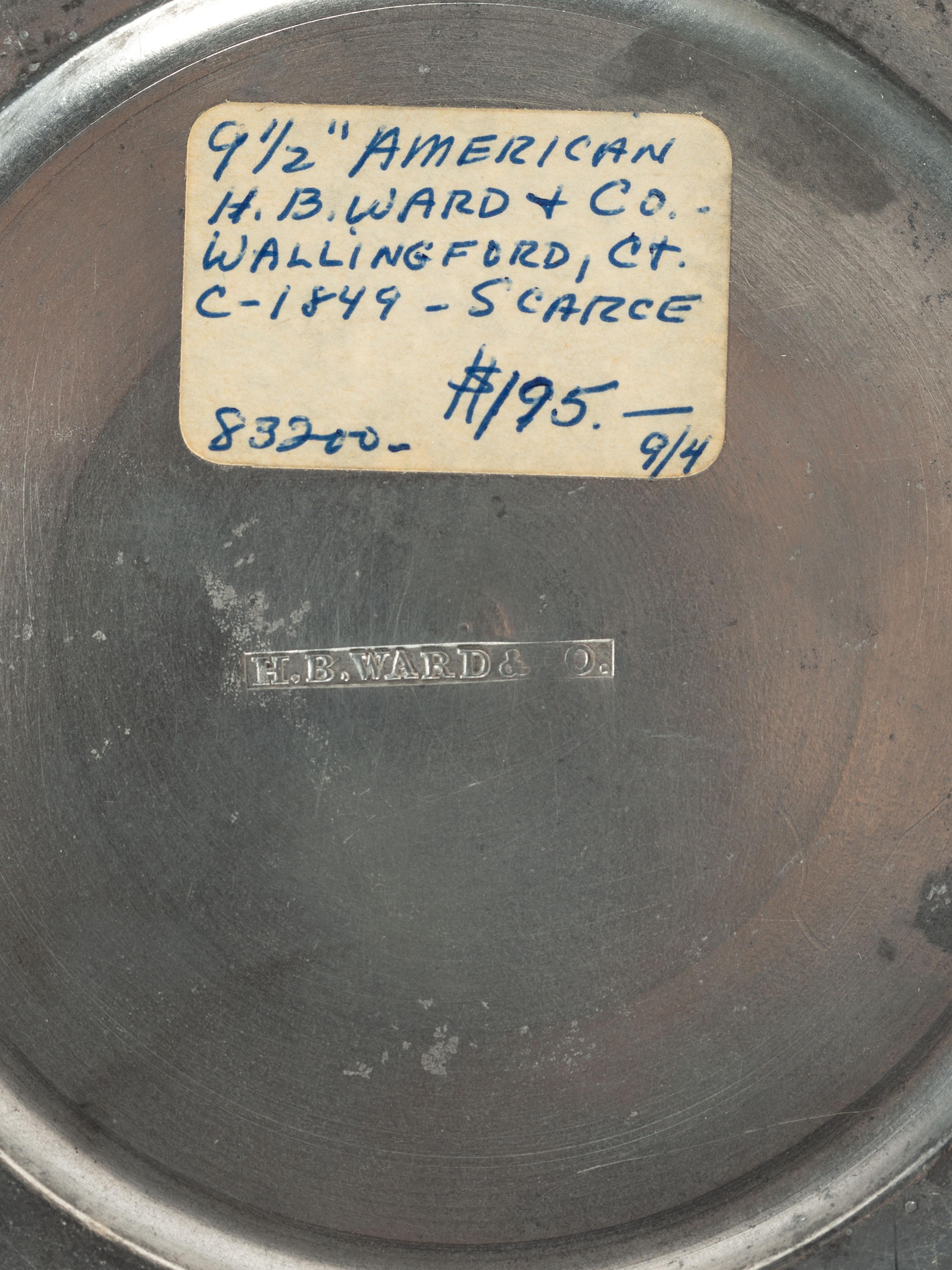 A Collection of American Pewter Table Articles