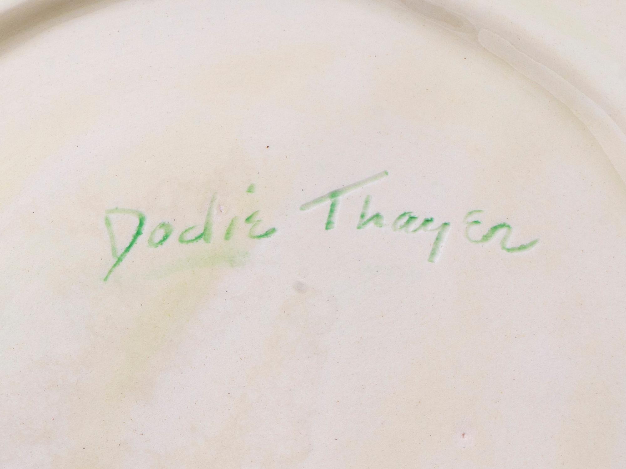 Fourteen Dodie Thayer Lettuceware Plates — 20TH CENTURY