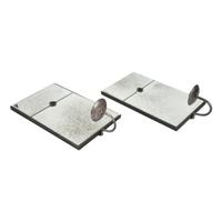 A Pair of Mirrored Single-Light Sconces