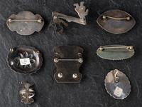 Assortment of Navajo Pins Pendants, PLUS