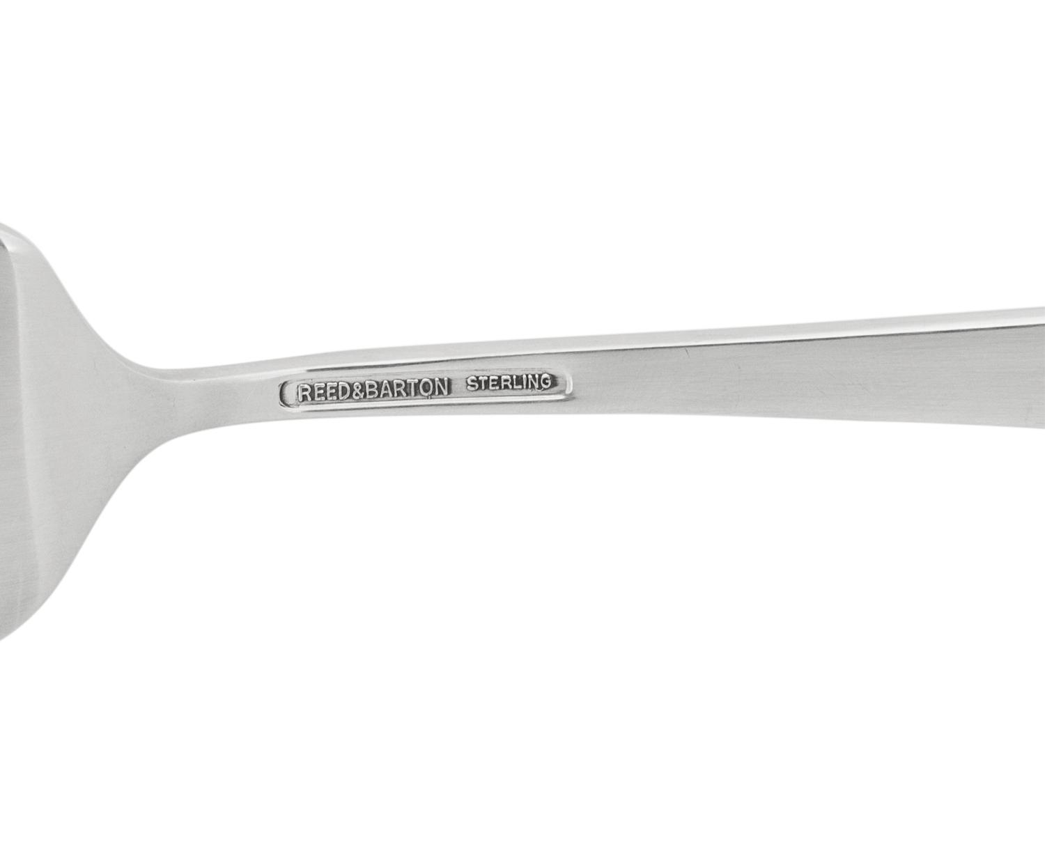 An American Silver Flatware Service