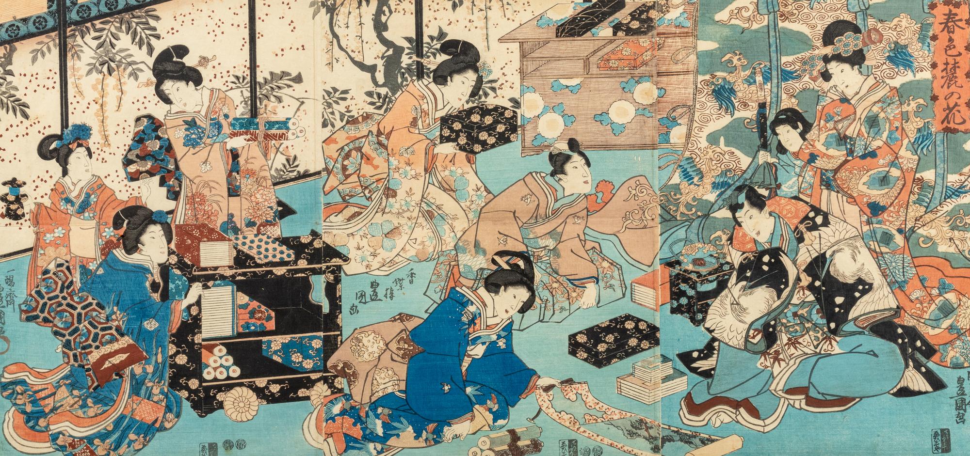 Utagawa Kunisada (1786-1865) and Utagawa Kuniyoshi (1798-1861)