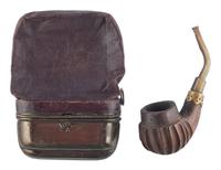 [CIVIL WAR]. A group of 5 smoking-related items, comprising: