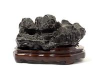 A Chinese Scholar's Rock Height 10 1/2 inches overall.