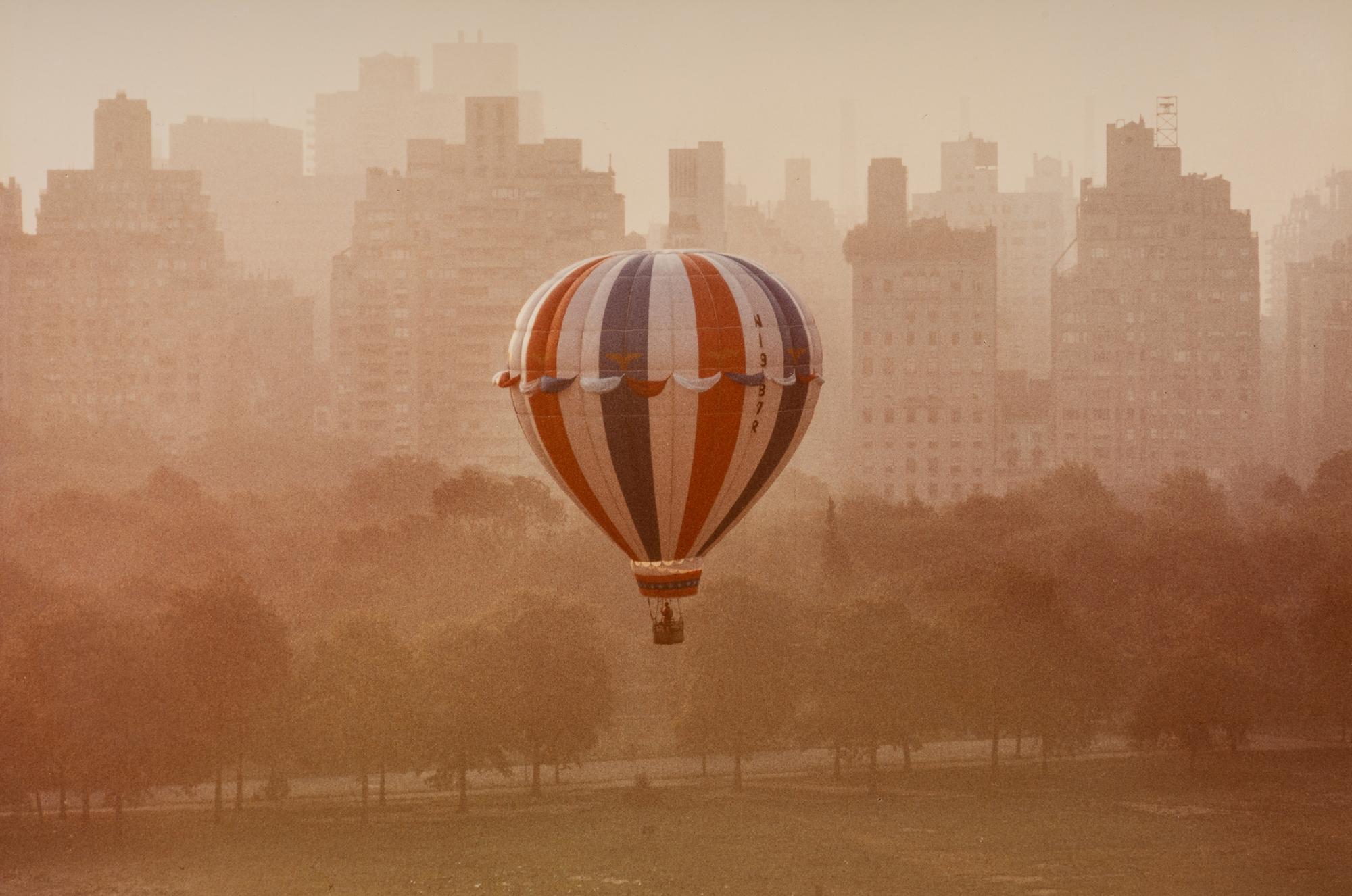 Ruth Orkin (1921-1985) Balloon over Sheep Meadow, Central Park, 1971