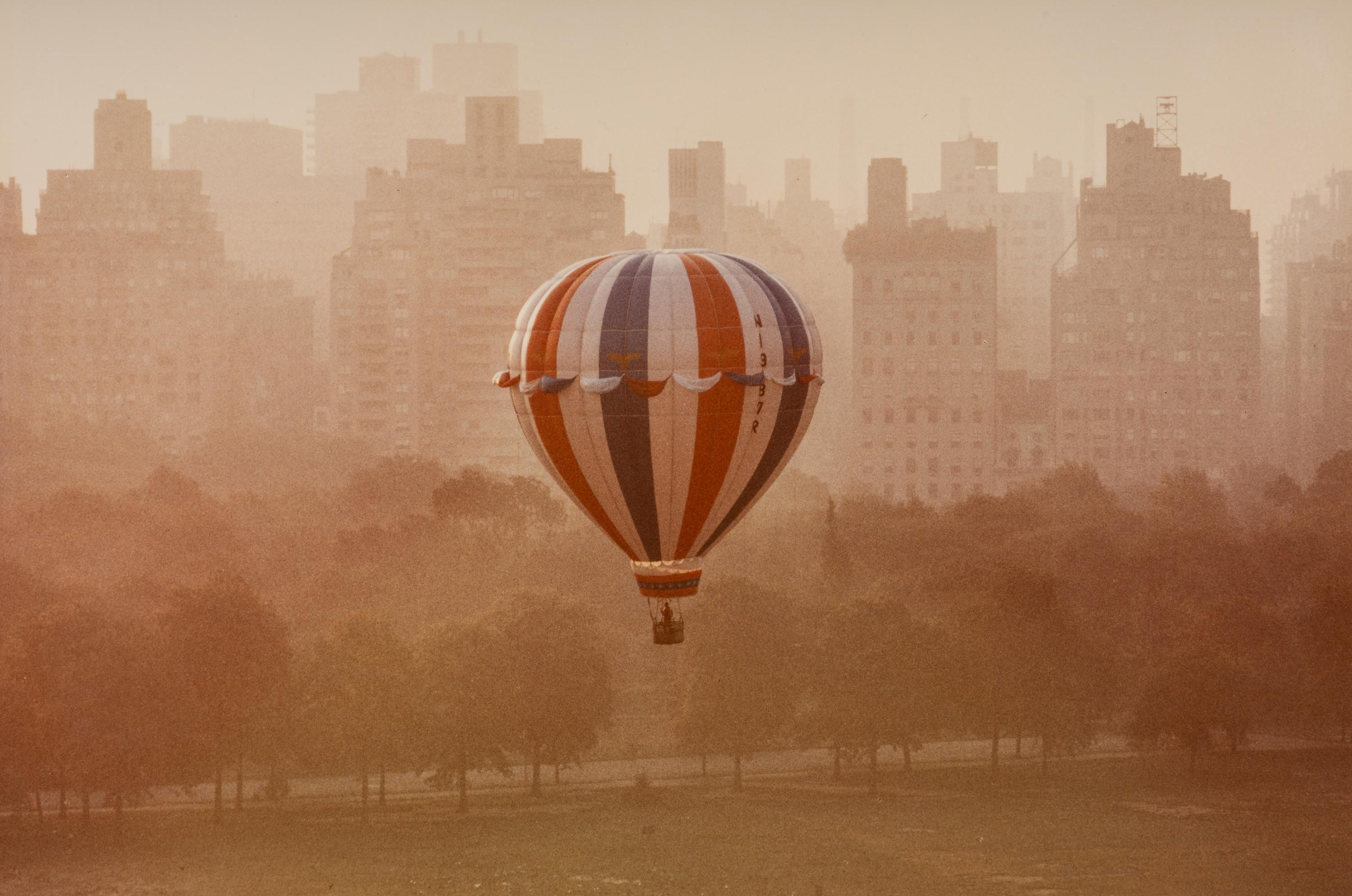 Ruth Orkin (1921-1985) Balloon over Sheep Meadow, Central Park, 1971