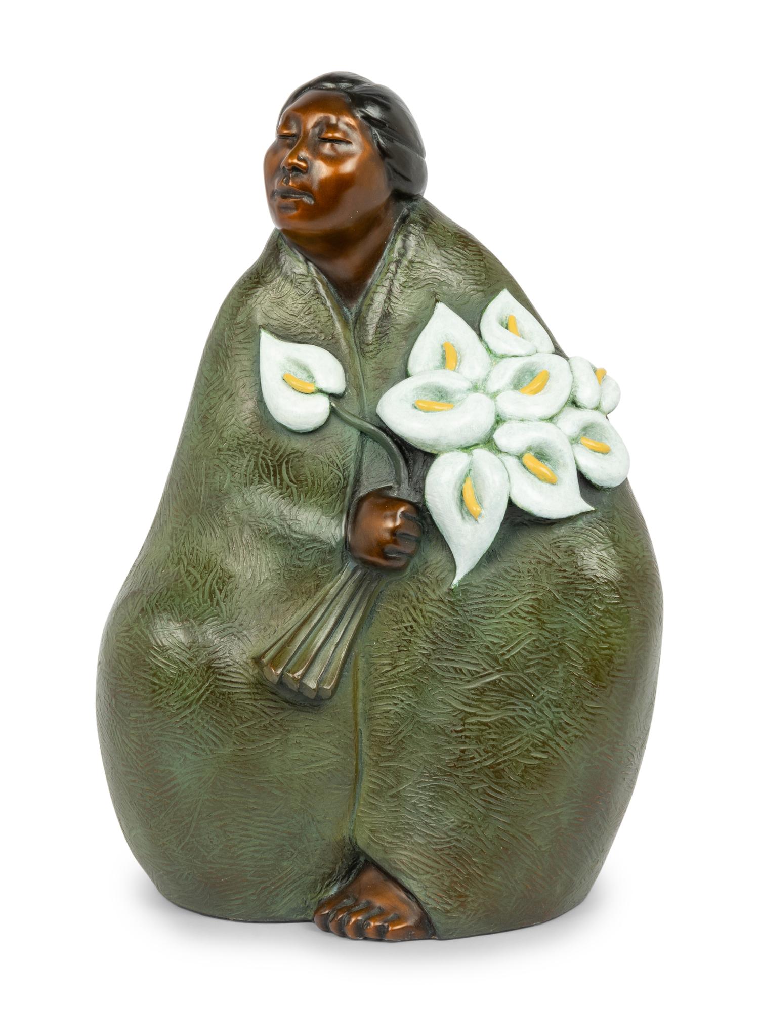 Maiden with Flowers , edition 43/75