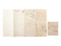 [CIVIL WAR]. Request for transfer to John Mosby's Command from Robert and Charles Latham, Company H, 4th Virginia Cavalry, signed by J.E.B. STUART and Fitz LEE. November 1863.