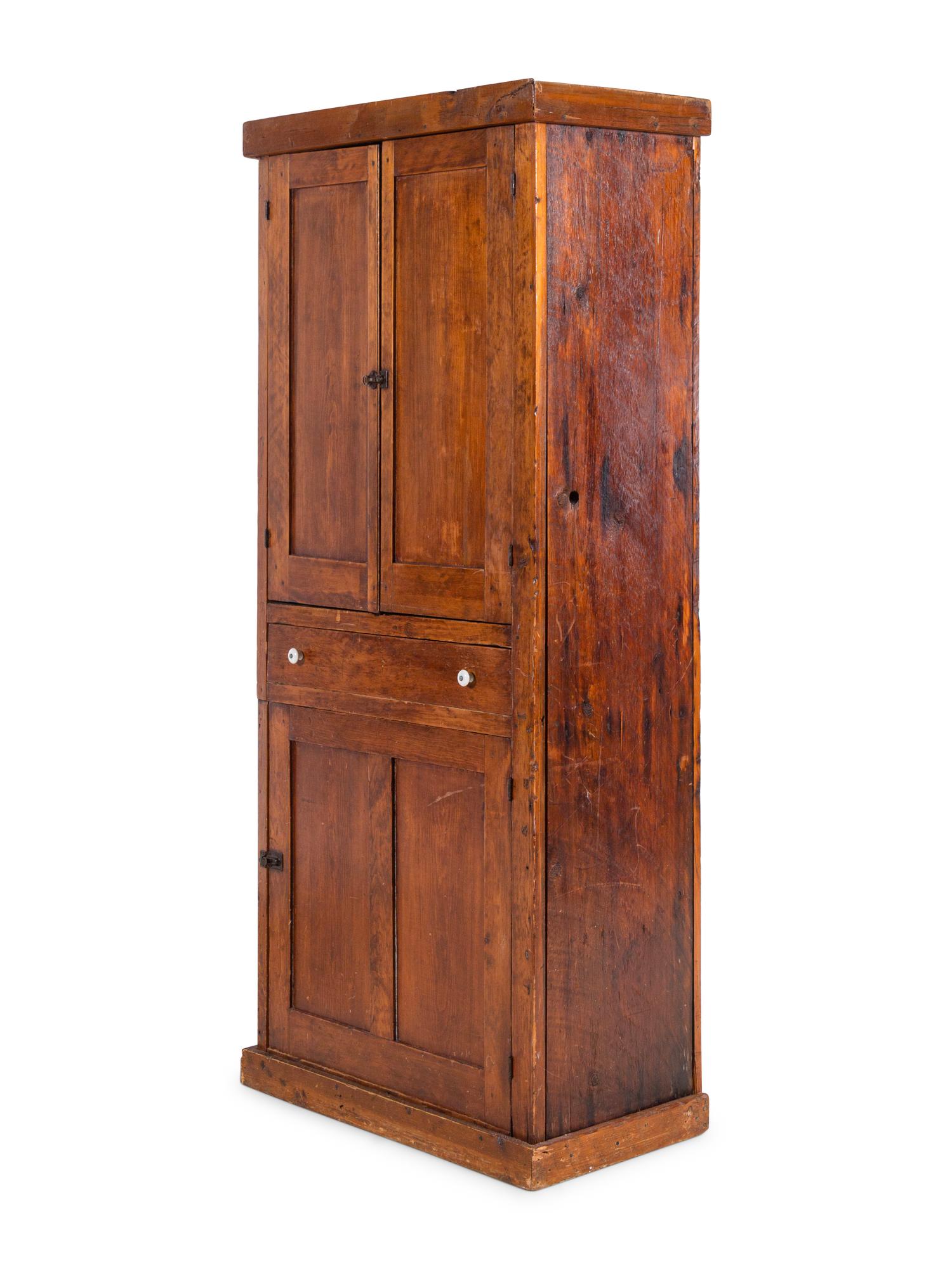 A Primitive Pine Cupboard