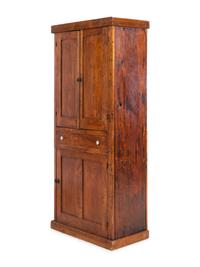 A Primitive Pine Cupboard
