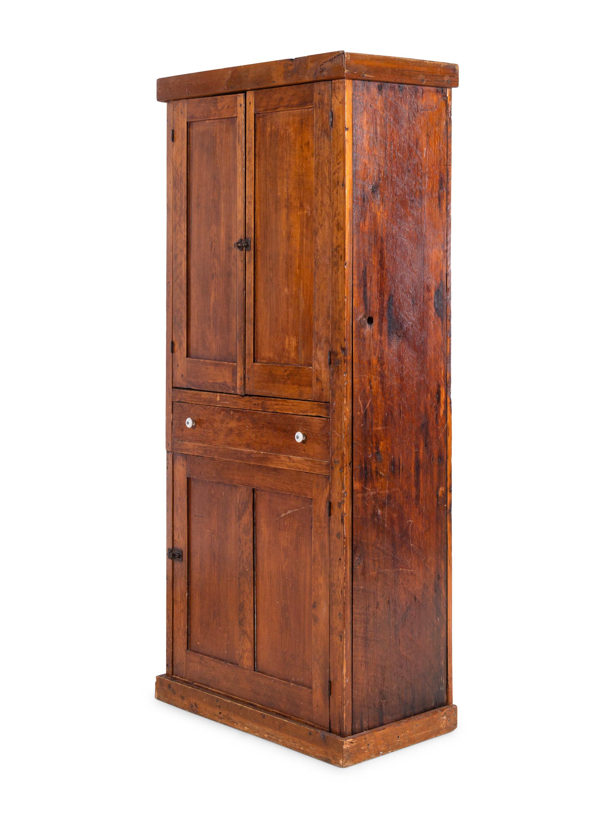 A Primitive Pine Cupboard