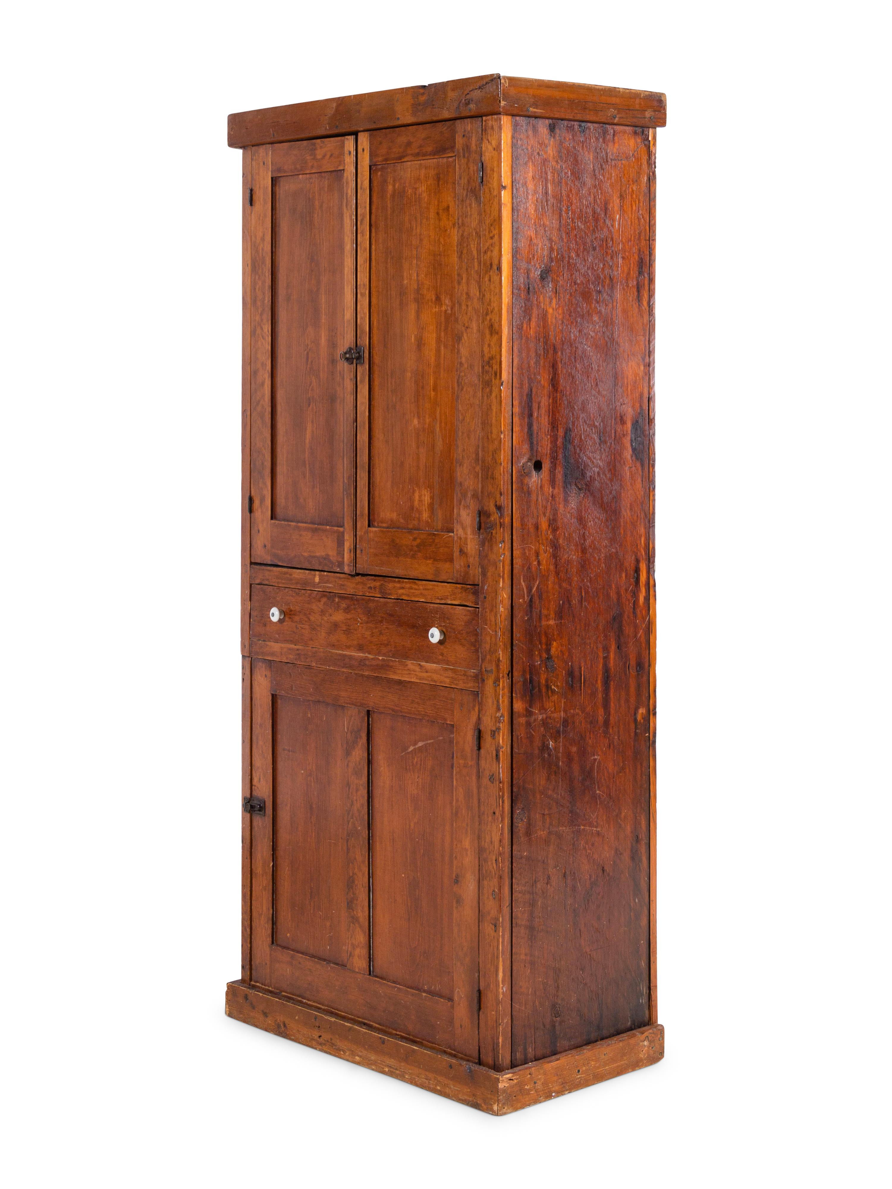 A Primitive Pine Cupboard