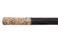 [CIVIL WAR]. Presentation cane identified to Confederate cavalry officer General William H. Jackson.
