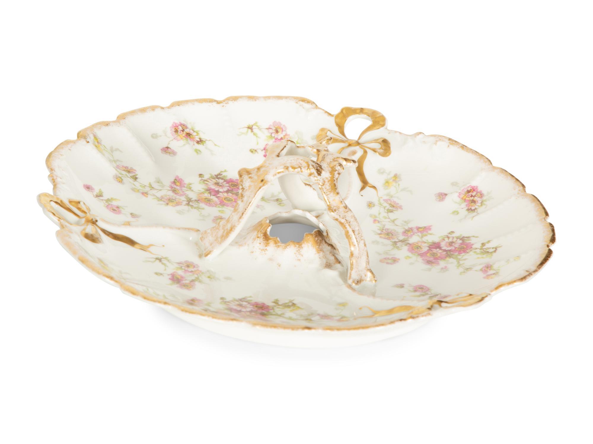 A Group of Five Continental Porcelain Serving Articles