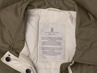 Brunello Cucinelli, Army Green Long Gilet