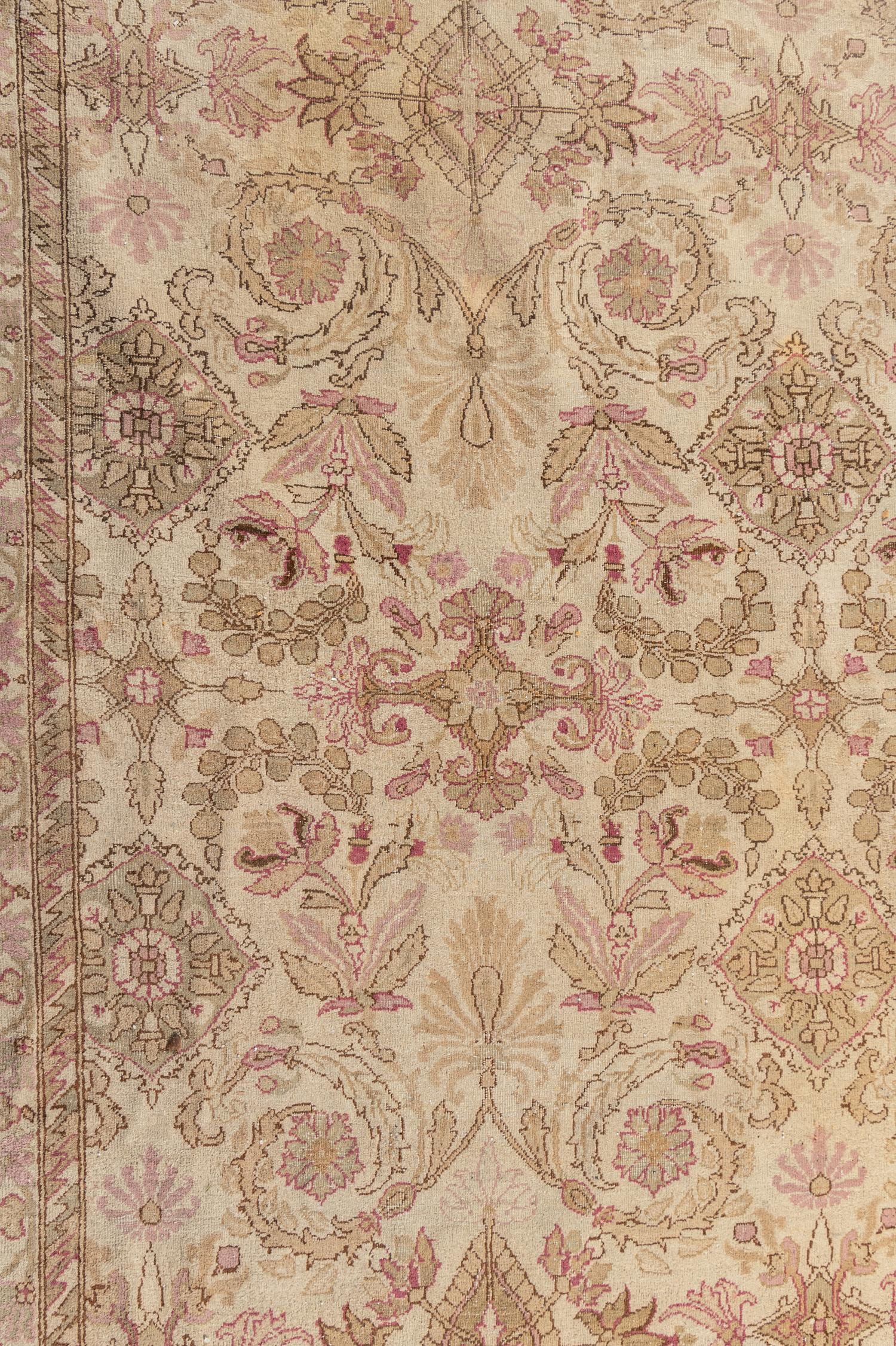 A Tabriz Style Wool Rug