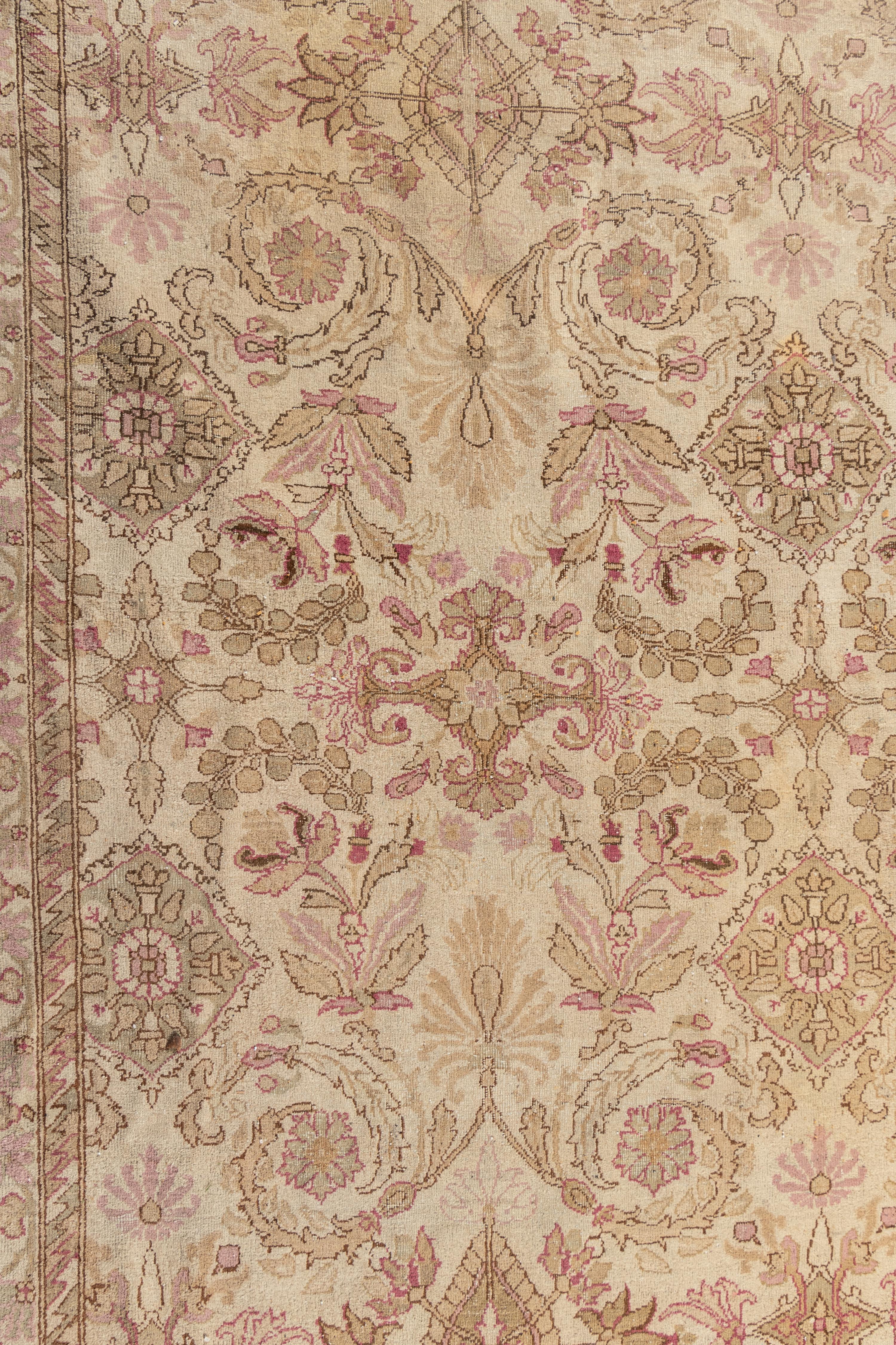 A Tabriz Style Wool Rug