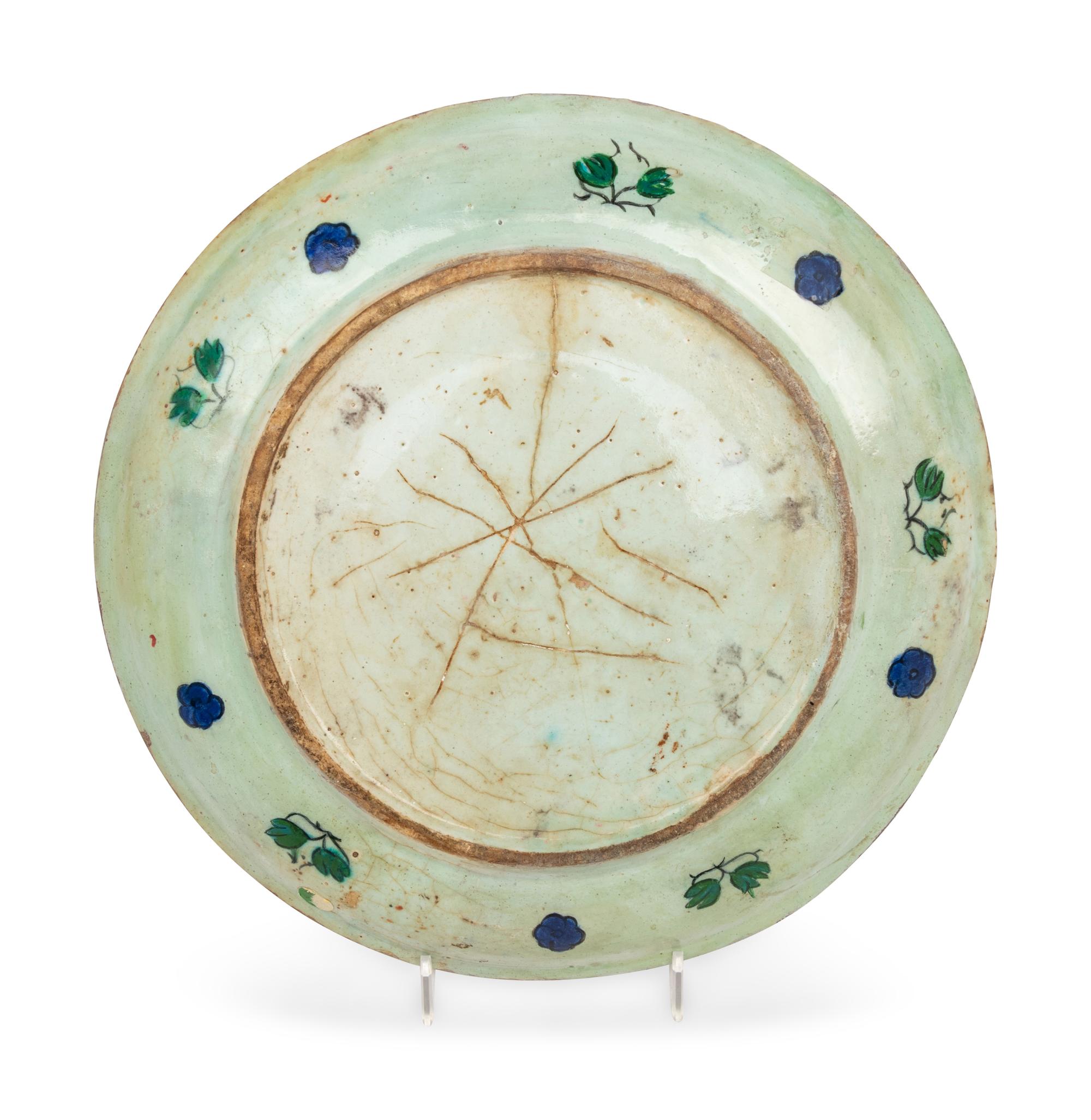 An Ottoman Iznik Style Dish