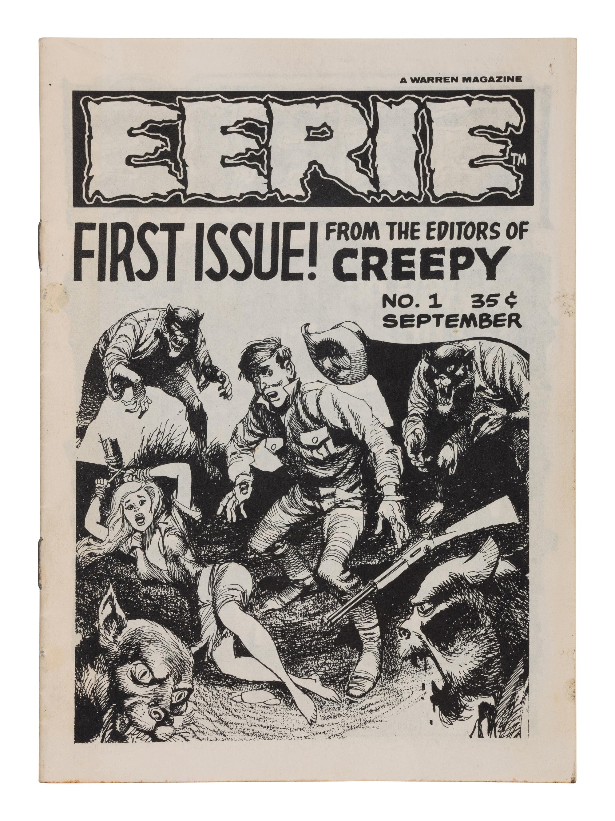 GOODWIN, Archie (1937-1998), ed. Eerie. No.1. New York: Warren Publishing, 1965.