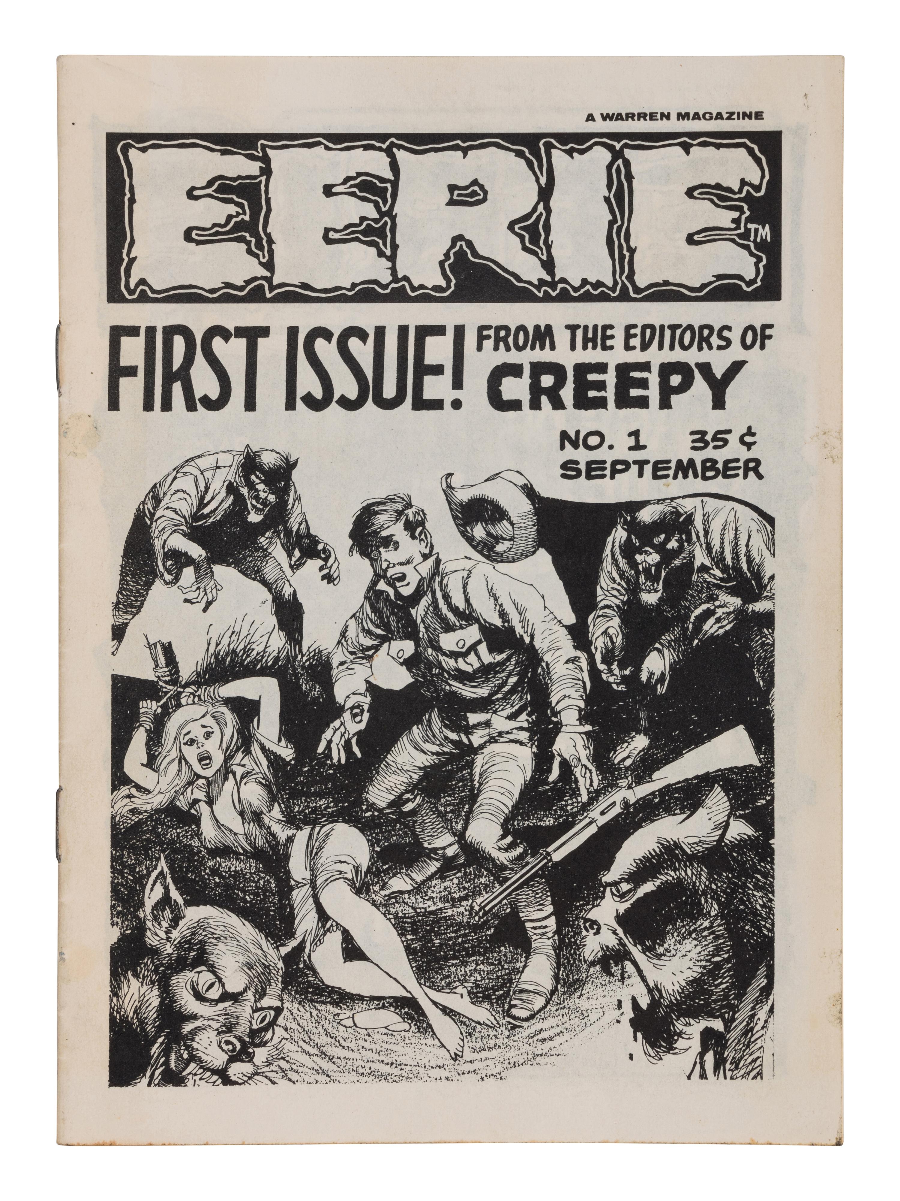 GOODWIN, Archie (1937-1998), ed. Eerie. No.1. New York: Warren Publishing, 1965.