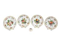 A Set of Twelve Mottahedeh Porcelain Plates