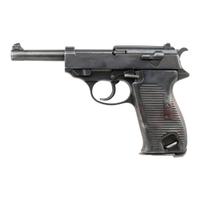 **Rare Post-WWII French Production SVW/45 Marked Mauser P.38 with Metal Grips