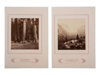 [YOSEMITE]. 10 leaves from Kneeland's Wonders of the Yosemite Valley, and of California.