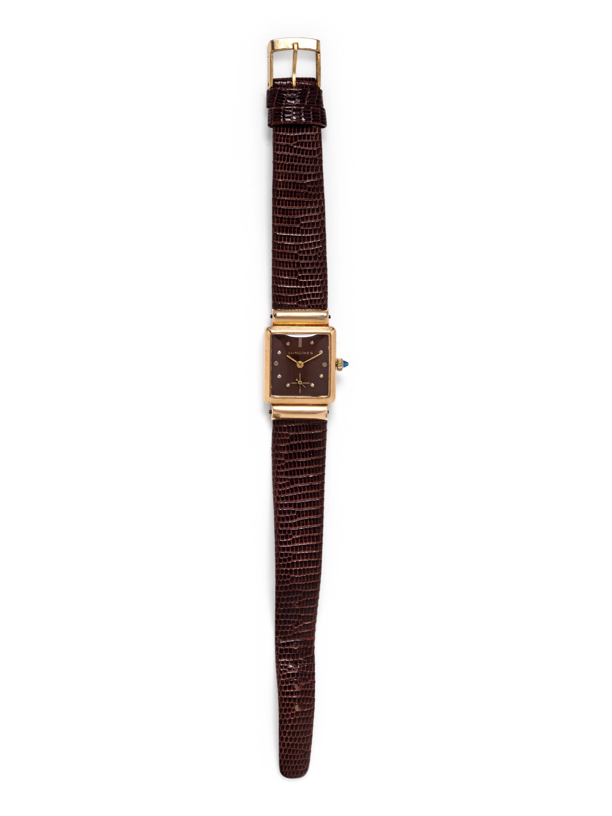 LONGINES, 14K YELLOW GOLD WRISTWATCH