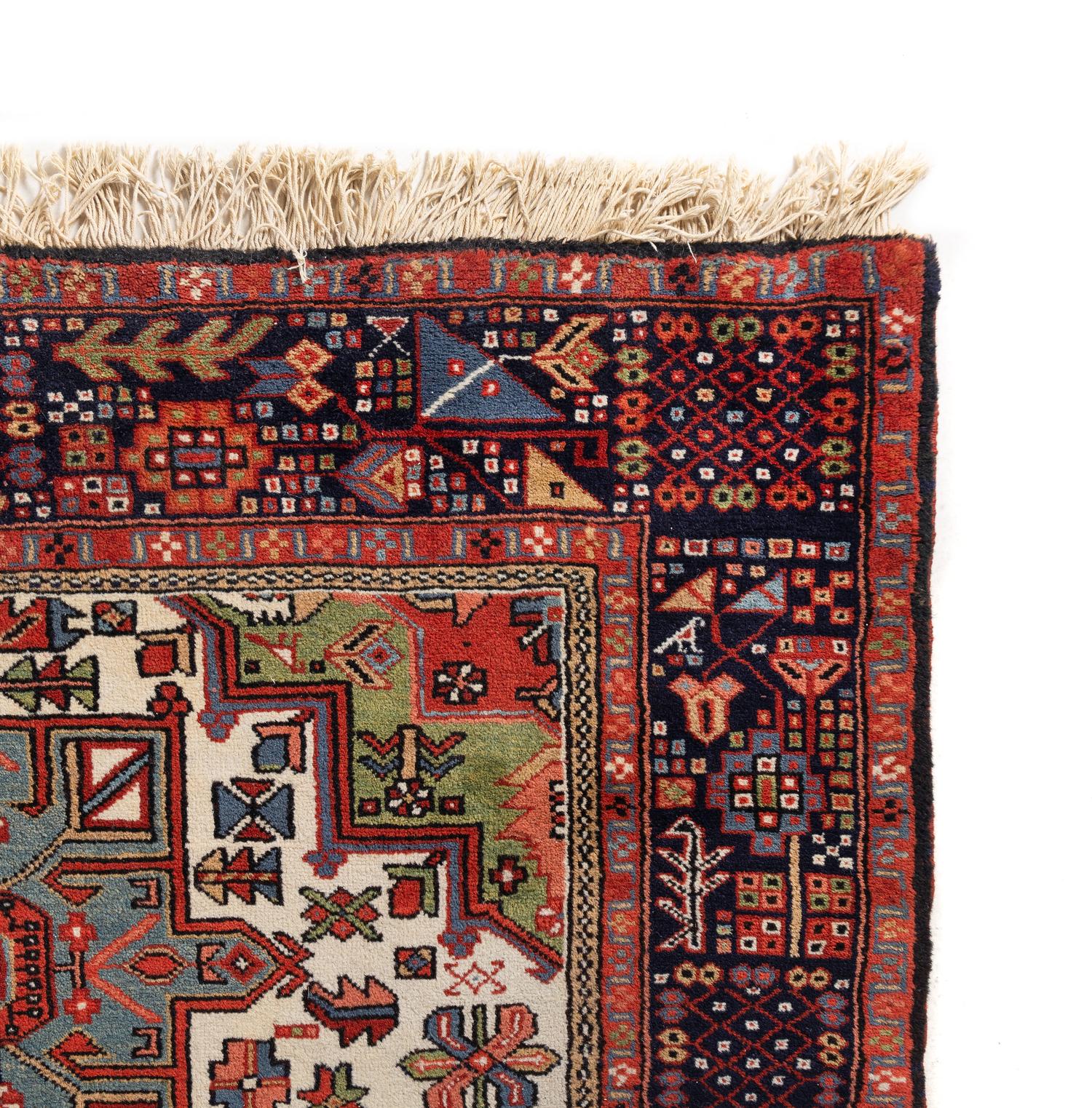 A Hamadan Wool Rug