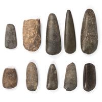 Group of Celts and Adzes