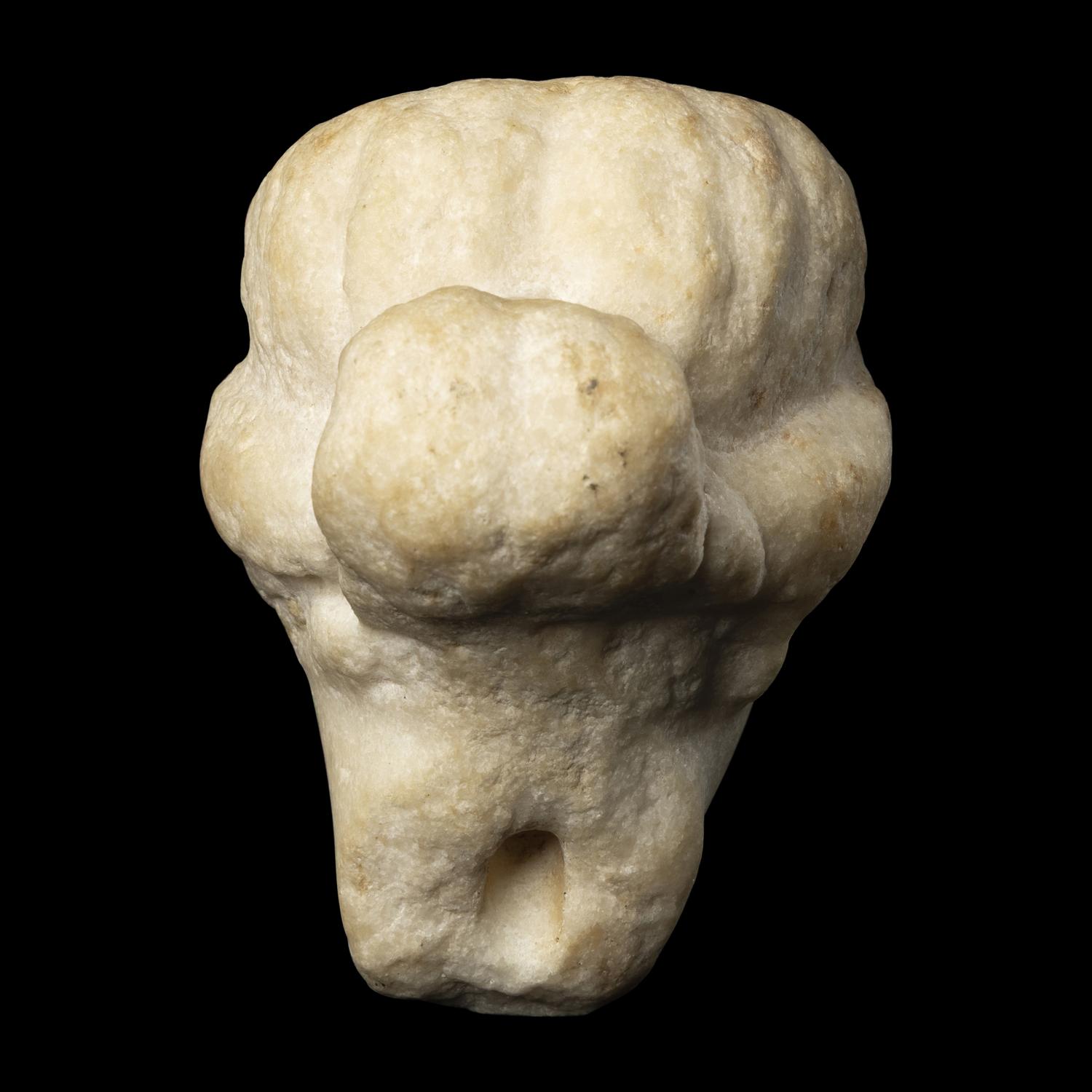 A Roman Marble Head of a Woman