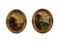 A Pair of Landscapes in the Round