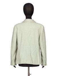 Chanel, Mint Green Tweed Blazer