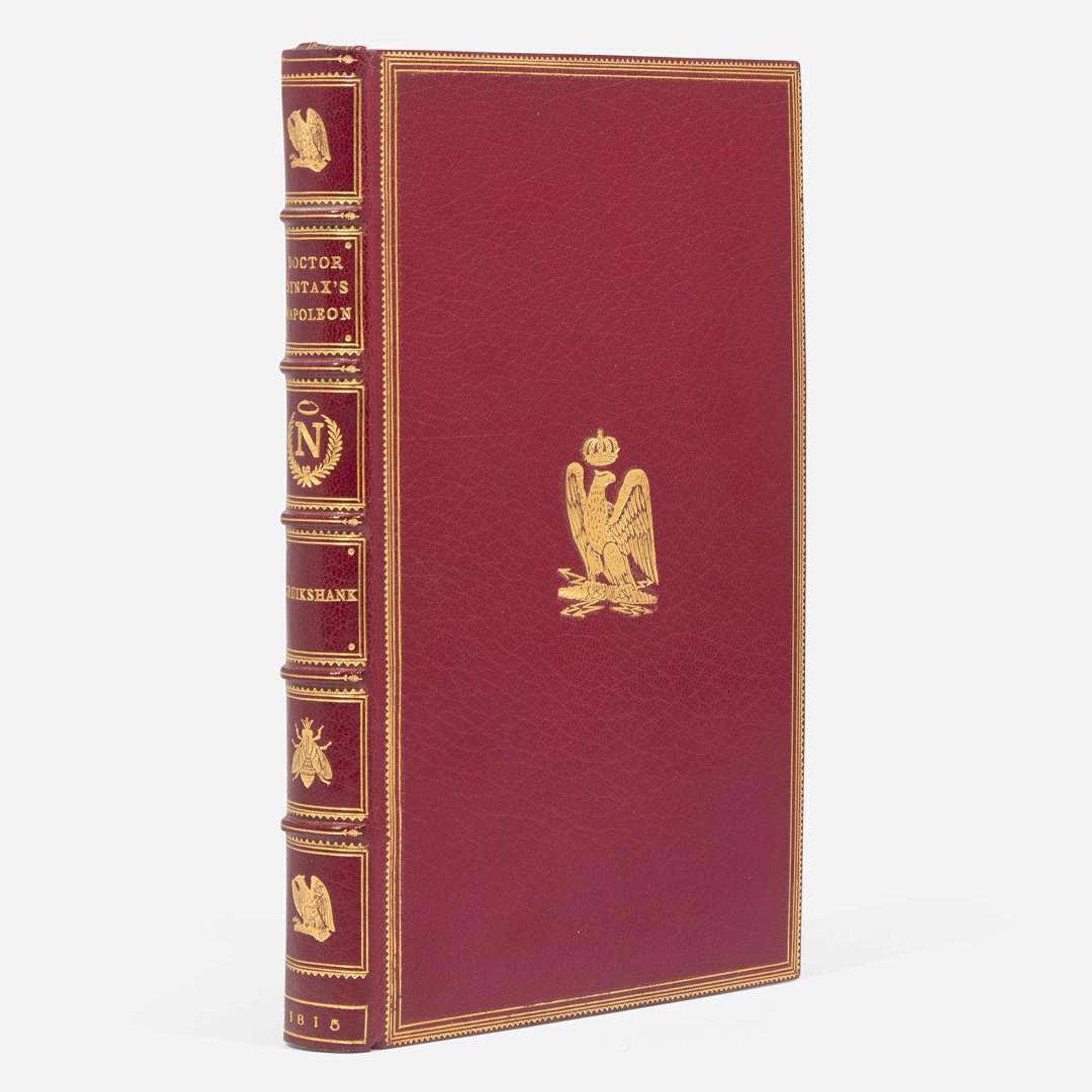 [Bonaparte, Napoleon] [Cruikshank, George] (Combe, William) The Life of Napoleon, a Hudibrastic Poem in Fifteen Cantos, by Doctor Syntax