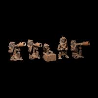 A Maya or Teotihuacan Terracotta Musical Quintet