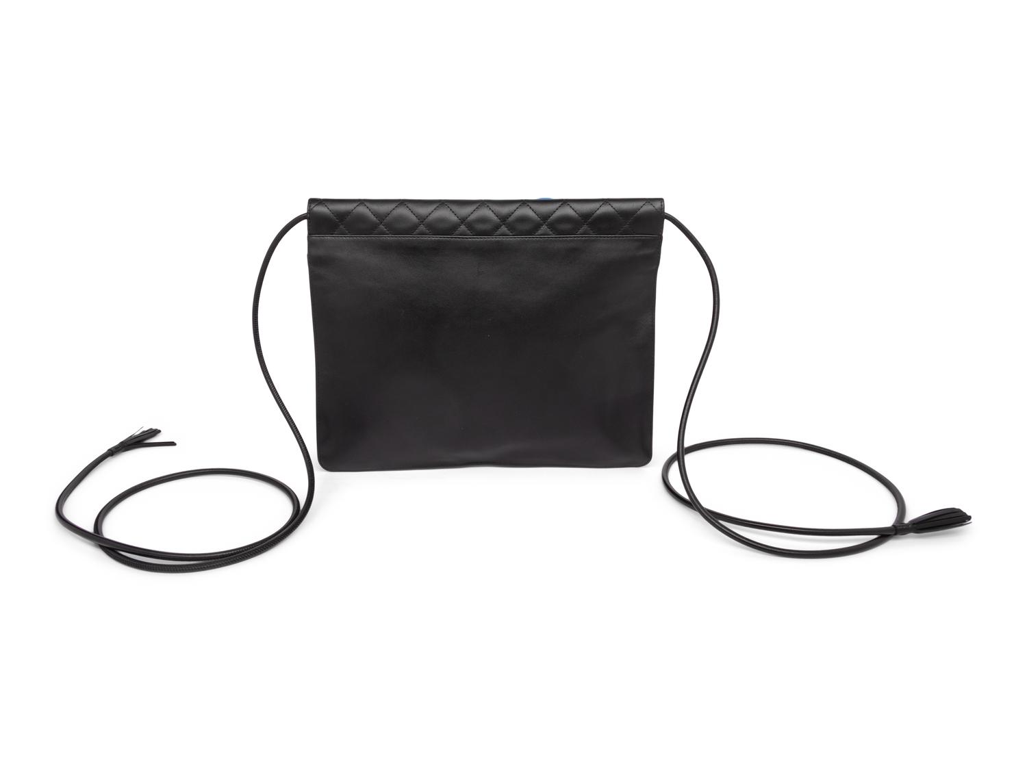 CHANEL, LINGE CAMBON CROSSBODY BAG